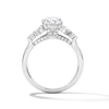 Thumbnail Image 3 of 2-3/8 CT. T.W. Certified Oval and Marquise-Cut Lab-Grown Diamond Engagement Ring in 14K White Gold (F/VS2)