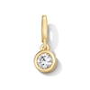 Thumbnail Image 1 of Bezel-Set 1/4 CT. T.W. Lab-Grown Diamond Necklace Charm in 10K Gold (F/VS2)