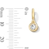 Thumbnail Image 2 of Bezel-Set 1/4 CT. T.W. Lab-Grown Diamond Necklace Charm in 10K Gold (F/VS2)