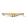 Thumbnail Image 1 of 1/3 CT. T.W. Lab-Grown Diamond Contour Band in 18K Gold (D/IF)