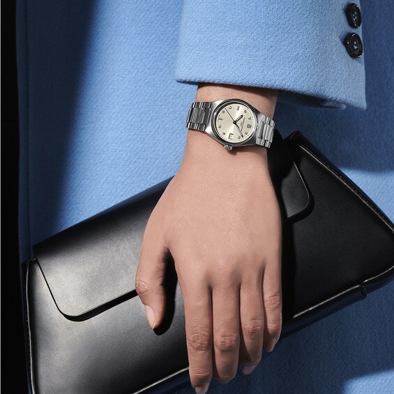 Ladies' Frederique Constant Highlife 1/20 CT. T.w. Diamond Analog Watch with Silver-Tone Dial (Model: Fc-240Bgd2Nh6B)