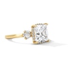 Thumbnail Image 4 of 4-1/2 CT. T.W. Princess-Cut Certified Lab-Grown Diamond Frame Engagement Ring in 14K Gold (F/VS2)