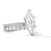 Thumbnail Image 4 of 4-1/2 CT. T.W. Marquise-Cut Certified Lab-Grown Diamond Bridal Set in 14K White Gold (F/VS2)