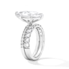 Thumbnail Image 5 of 4-1/2 CT. T.W. Marquise-Cut Certified Lab-Grown Diamond Bridal Set in 14K White Gold (F/VS2)