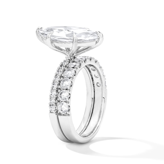 4-1/2 CT. T.w. Marquise-Cut Certified Lab-Grown Diamond Bridal Set in 14K White Gold (F/Vs2)