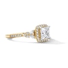Thumbnail Image 4 of 1-3/8 CT. T.W. Princess-Cut Certified Lab-Grown Diamond Frame Engagement Ring in 14K Gold (F/VS2)