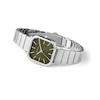 Thumbnail Image 2 of Unisex BREDA Esther Analog Watch with Olive Green Dial and Stainless Steel Bracelet (Model: 1735a)