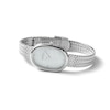 Thumbnail Image 2 of Ladies' BREDA Jane Analog Watch with Mother-of-Pearl Dial and Stainless Steel Mesh Bracelet (Model: 1741m)