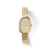 Thumbnail Image 1 of Ladies' BREDA Jane Analog Watch with Champagne Mother-of-Pearl Dial and 18K Gold-Plated Mesh Bracelet (Model: 1741n)