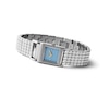 Thumbnail Image 2 of Unisex BREDA Revel Analog Watch with Blue Dial and Stainless Steel Bracelet (Model: 1746a)