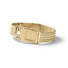 Thumbnail Image 2 of Unisex BREDA Revel Analog Watch with Gold-Tone Dial and 18K Gold-Plated Stainless Steel Mesh Bracelet (Model: 1746f)