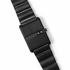 Thumbnail Image 3 of Men's BREDA Pulse Rectangle Black-Plated Stainless Steel Bracelet Watch (Model: 1750c)