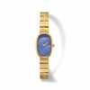 Thumbnail Image 1 of Ladies' BREDA Jane Revival Analog Watch with Blue Mother-of-Pearl Dial and 18K Gold-Plated Bracelet (Model: 1753c)