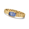 Thumbnail Image 2 of Ladies' BREDA Jane Revival Analog Watch with Blue Mother-of-Pearl Dial and 18K Gold-Plated Bracelet (Model: 1753c)