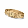 Thumbnail Image 2 of Men's BREDA Virgil Revival Analog Watch with Gold-Tone Dial and 18K Gold-Plated Stainless Steel Bracelet (Model: 1754a)