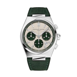 Men's Frederique Constant Highlife Chronograph Automatic Watch with Two-Tone Dial (Model: FC-391SGR4NH6)