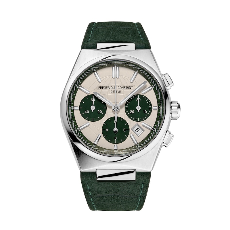 Main Image 1 of Men's Frederique Constant Highlife Chronograph Automatic Watch with Two-Tone Dial (Model: FC-391SGR4NH6)