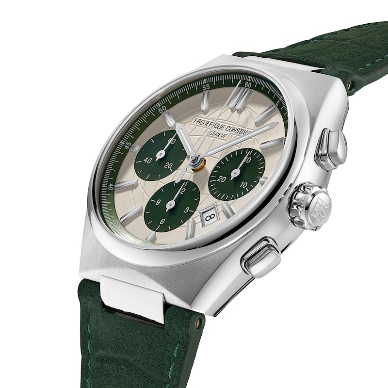 Main Image 2 of Men's Frederique Constant Highlife Chronograph Automatic Watch with Two-Tone Dial (Model: FC-391SGR4NH6)