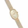 Thumbnail Image 3 of Ladies' BREDA Jane Small Analog Watch with Champagne Mother-of-Pearl Dial and 18K Gold-Plated Mesh Bracelet (Model: 1757a)