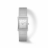 Thumbnail Image 1 of Unisex BREDA Virgil Small Analog Watch with Silver-Tone Dial and Stainless Steel Mesh Bracelet (Model: 1758b)