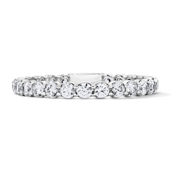 1 CT. T.W. Lab-Grown Diamond Eternity Band 14K White Gold (F/VS2)
