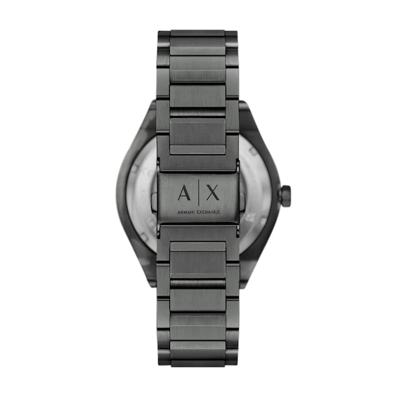 Men's Armani Exchange Sync Automatic Grey IP Stainless Steel Watch with Grey Dial (Model: Ax4195)