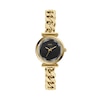 Thumbnail Image 1 of Ladies' Fossil Carlie Analog Watch in Gold-Tone Stainless Steel and Black Dial (Model: ES5440)