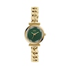 Thumbnail Image 1 of Ladies' Fossil Carlie Analog Watch in Gold-Tone Stainless Steel and Green Dial (Model: ES5441)