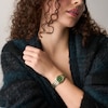 Thumbnail Image 2 of Ladies' Fossil Harlow Analog Watch in Gold-Tone Stainless Steel with Green Dial (Model: ES5451)