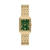 Thumbnail Image 1 of Ladies' Fossil Raquel Analog Watch in Gold-Tone Stainless Steel with Green Dial (Model: ES5452)