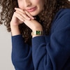 Thumbnail Image 2 of Ladies' Fossil Raquel Analog Watch in Gold-Tone Stainless Steel with Green Dial (Model: ES5452)