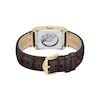 Thumbnail Image 6 of Men’s Fossil Caraway Automatic Gold-Tone Stainless Steel Watch with Green Dial and Brown Strap (Model: ME3271)