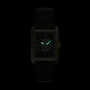 Thumbnail Image 7 of Men’s Fossil Caraway Automatic Gold-Tone Stainless Steel Watch with Green Dial and Brown Strap (Model: ME3271)