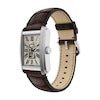 Thumbnail Image 3 of Men’s Fossil Caraway Analog Watch in Stainless Steel with Eggshell Dial and Brown Leather Strap (Model: ME3272)
