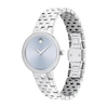 Thumbnail Image 2 of Ladies' Movado Museum Classic 1/2 CT.T.W. Lab-Grown Diamond Stainless Steel Watch with Blue Dial (Model: 0608066)