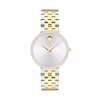 Thumbnail Image 1 of Ladies' Movado Museum Classic 1/2 CT.T.W. Lab-Grown Diamond Two-Tone PVD Stainless Steel Watch (Model: 0608067)