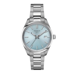 Unisex Tissot PR 100 Classic Analog Watch with Blue Dial and Stainless Steel Bracelet (Model: T1502101135100)