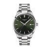 Thumbnail Image 1 of Men's Tissot PR 100 Analog Watch with Green Dial and Stainless Steel Bracelet (Model: T1504101109100)