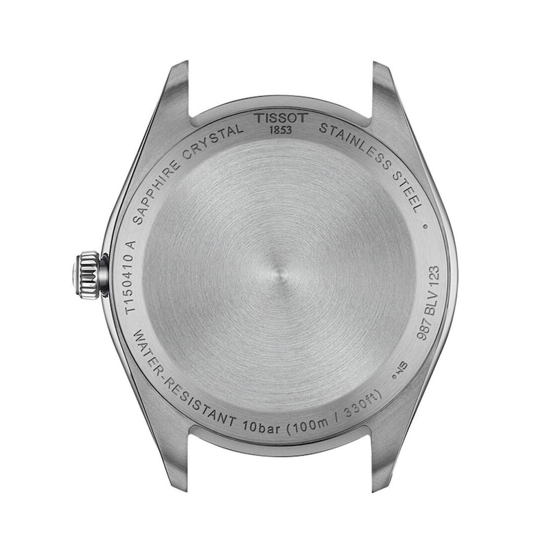 Main Image 3 of Men's Tissot PR 100 Analog Watch with Ice Blue Dial and Stainless Steel Bracelet (Model: T1504101135100)