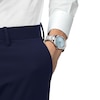 Thumbnail Image 5 of Men's Tissot PR 100 Analog Watch with Ice Blue Dial and Stainless Steel Bracelet (Model: T1504101135100)