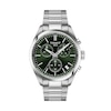 Thumbnail Image 1 of Men's Tissot PR 100 Chronograph Watch with Green Dial and Stainless Steel Bracelet (Model: T1504171109100)