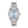 Thumbnail Image 1 of Unisex Tissot PRC 100 Solar Watch with Ice Blue Dial and Stainless Steel Bracelet (Model: T1518221135100)