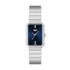 Thumbnail Image 1 of Ladies' Tissot SRV Analog Watch with Navy Blue Dial and Silver-Tone Stainless Steel Bracelet (Model: T1601101104300)