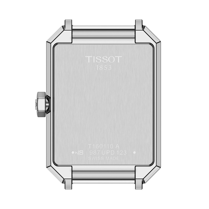 Main Image 3 of Ladies' Tissot SRV Analog Watch with Navy Blue Dial and Silver-Tone Stainless Steel Bracelet (Model: T1601101104300)