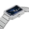 Thumbnail Image 5 of Ladies' Tissot SRV Analog Watch with Navy Blue Dial and Silver-Tone Stainless Steel Bracelet (Model: T1601101104300)