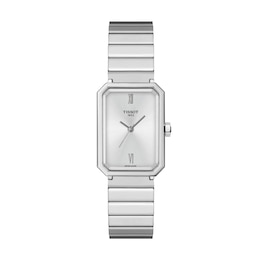 Ladies' Tissot SRV Analog Watch with Silver-Tone Dial and Stainless Steel Bracelet (Model: T1601101103300)