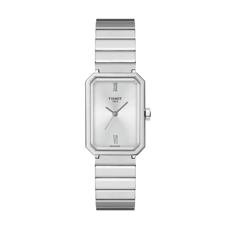 Main Image 1 of Ladies' Tissot SRV Analog Watch with Silver-Tone Dial and Stainless Steel Bracelet (Model: T1601101103300)
