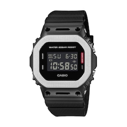 Men's Casio G-Shock G-Steel Digital Watch with Black Dial and Resin Strap, Case (Model: GM5600BM-1)