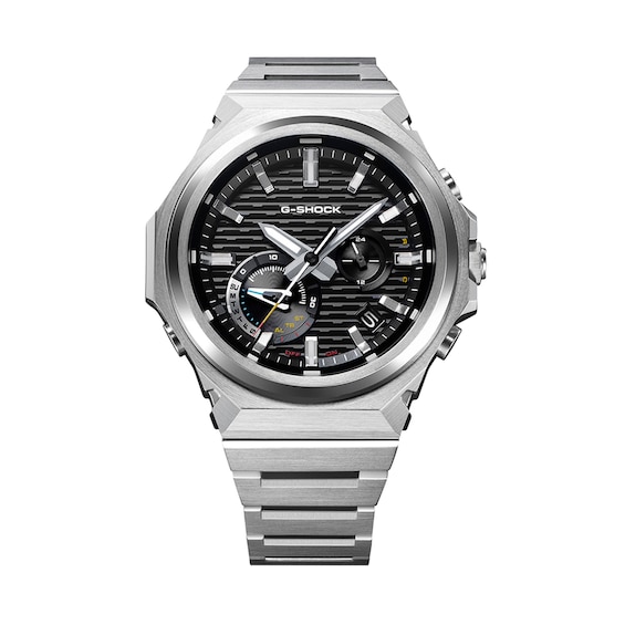 Men's Casio G-Shock G-Steel Analog Tough Solar Watch with Black Dial (Model: Gstb1000D-1A)