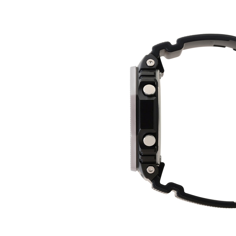 Main Image 3 of Men's Casio G-Shock G-Steel Analog/Digital Watch with Black Dial and Black Resin Strap (Model: GM2100BM-1A)